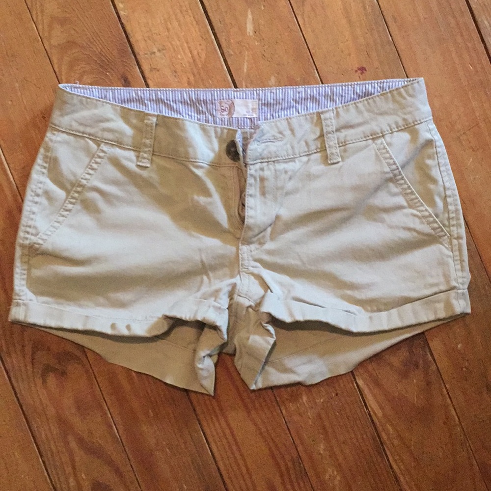 Khaki shorts